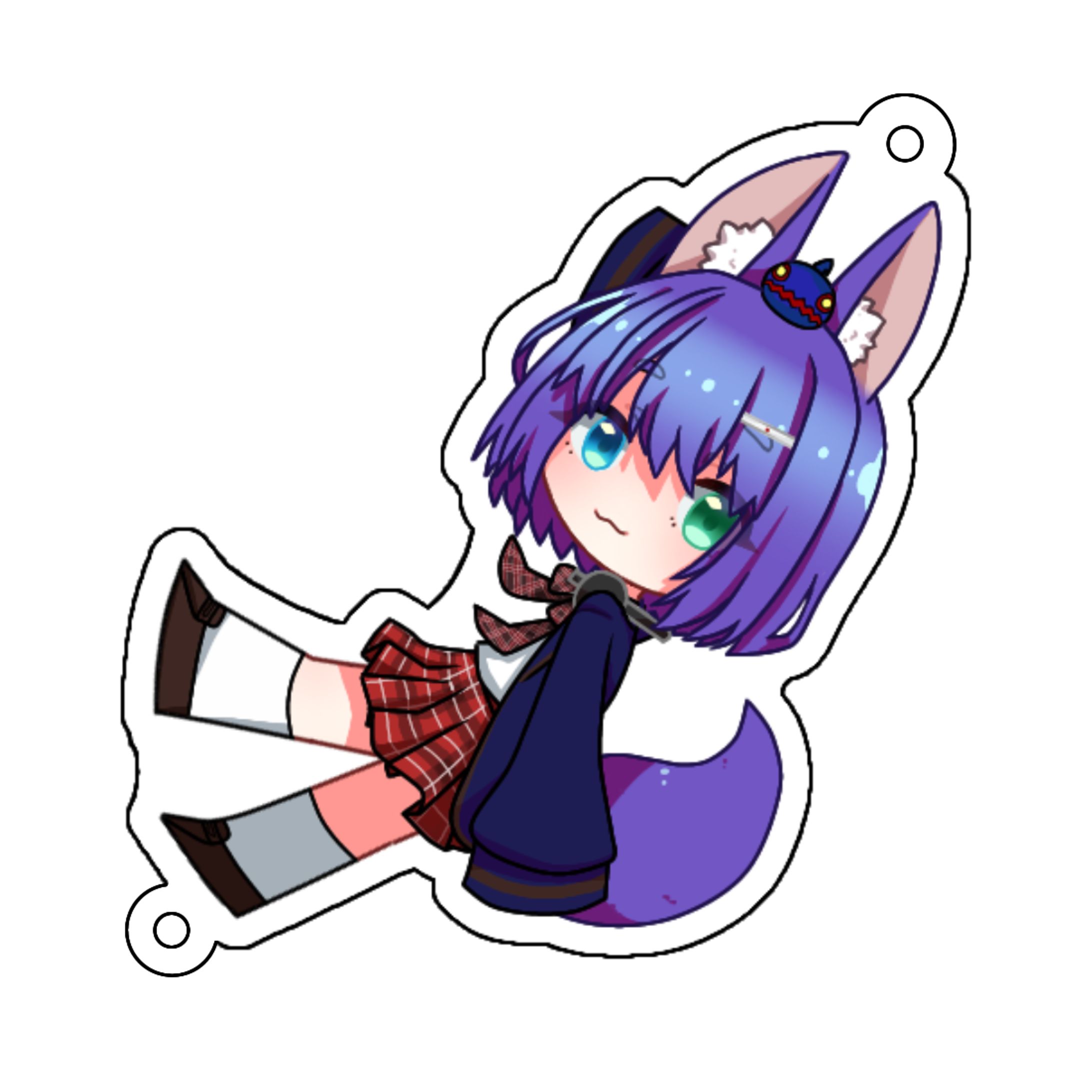 Booth販売 繋がるアクキー no.1-1