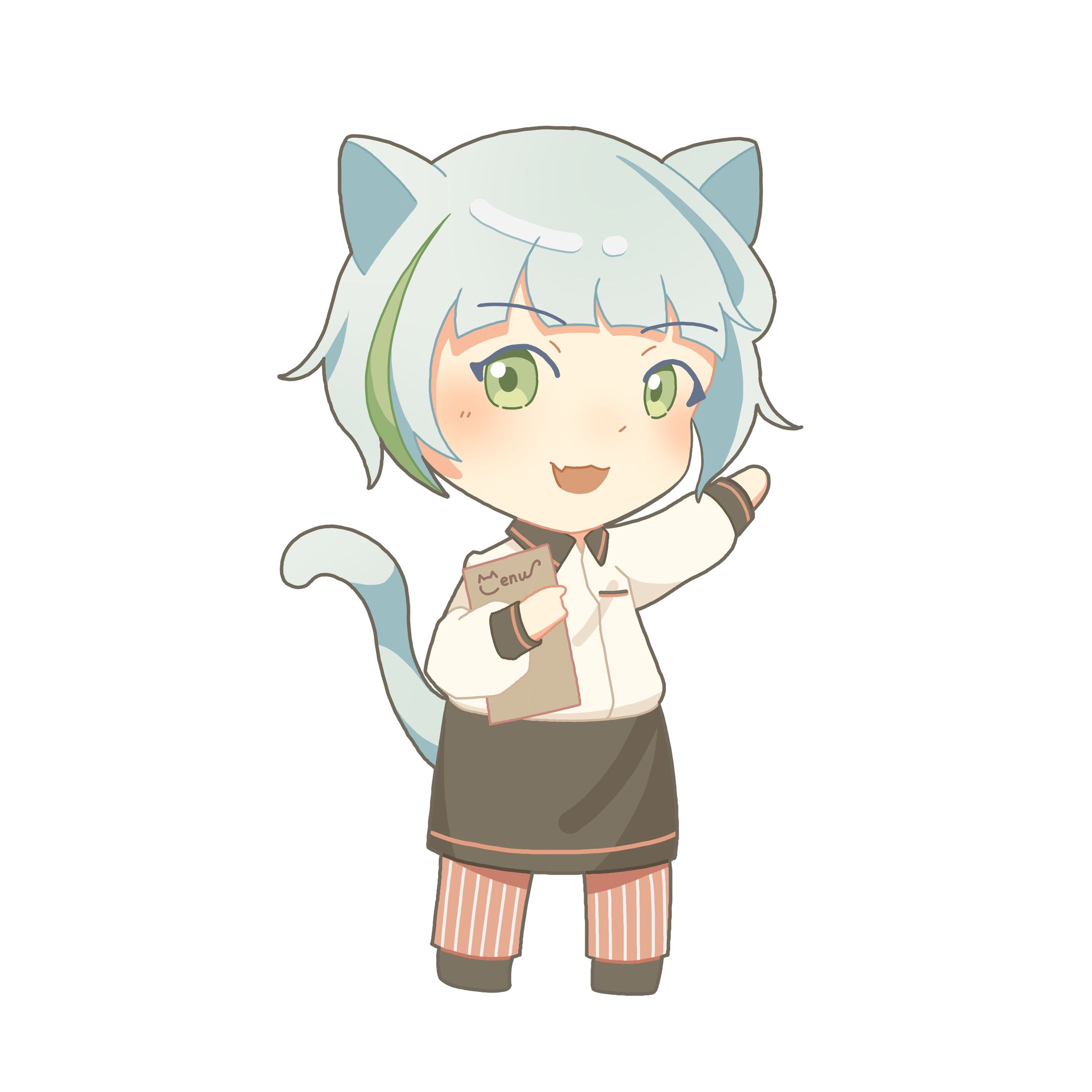 コラボカフェ風 もえぎくん ミニキャラ-1