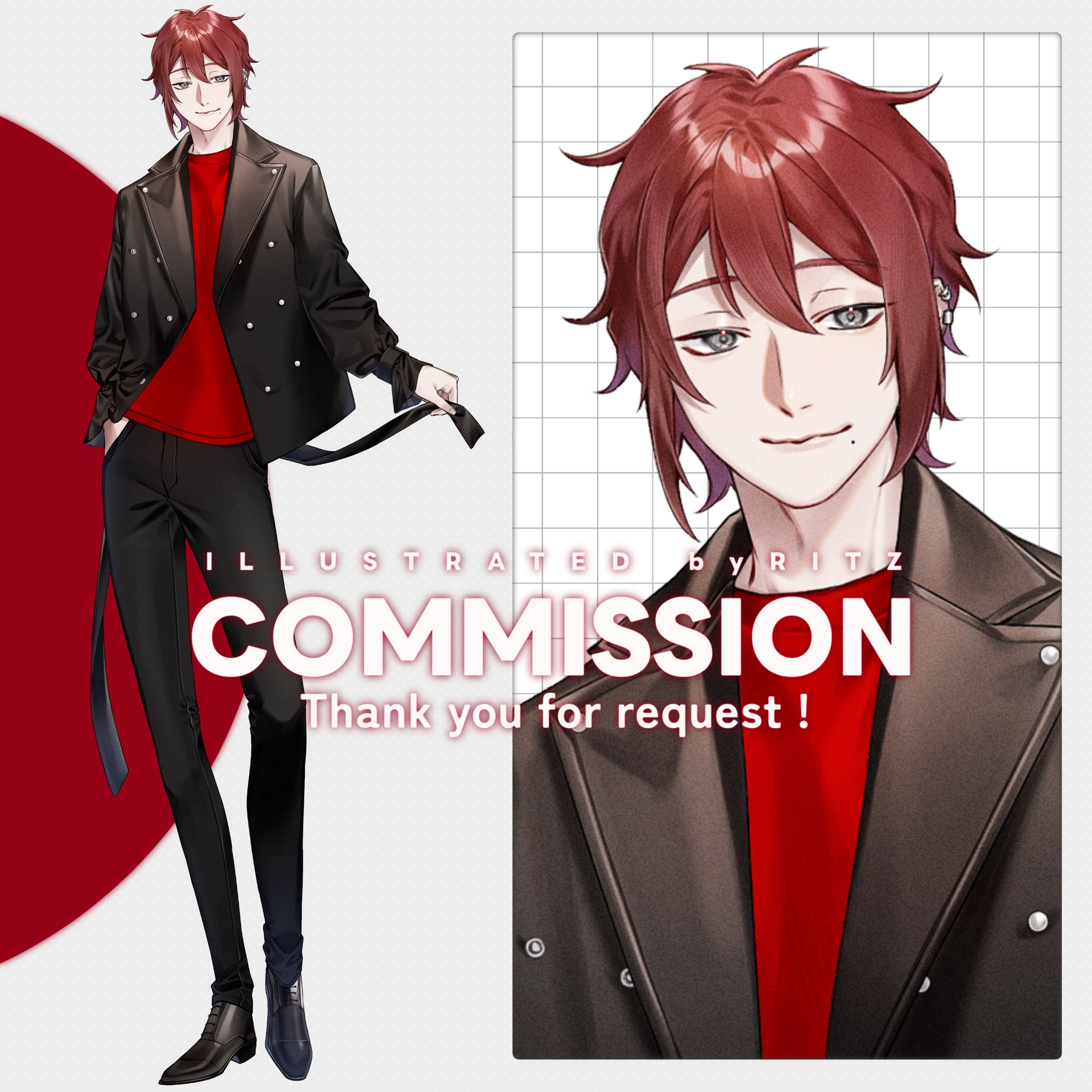 【ご依頼品】TRPG用 立ち絵制作 29-1