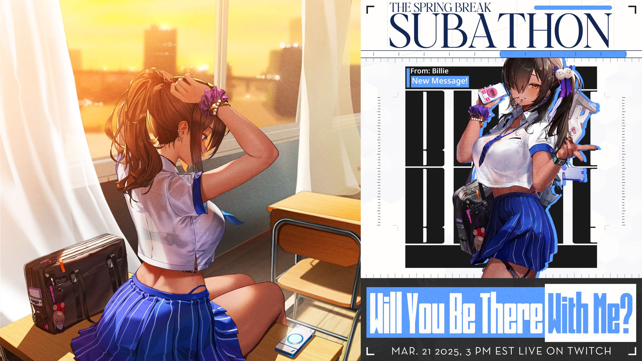 Billie's Subathon Promo Ad-1