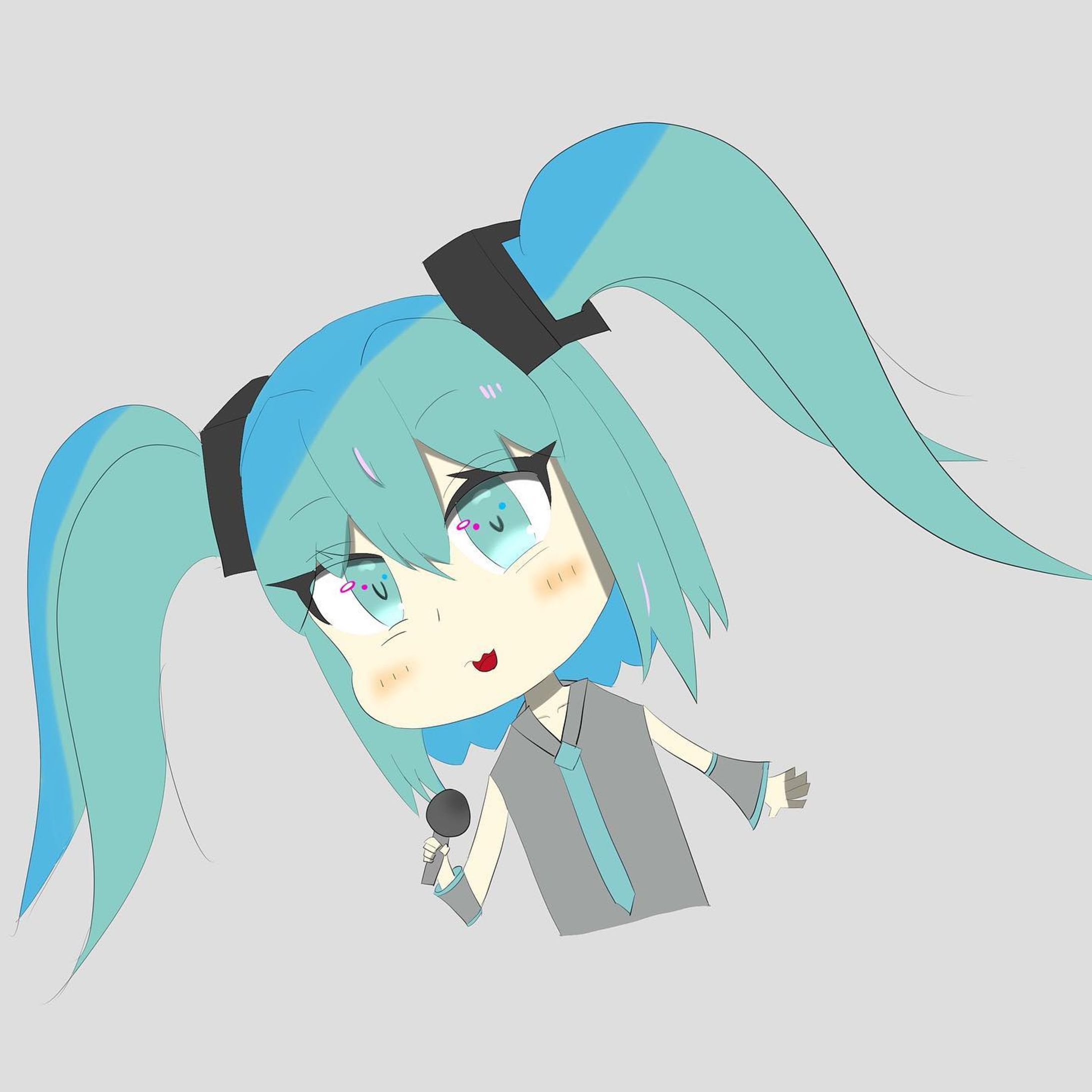 初音ミク　一作
#初音ミク 
#初音ミクイラスト 
#絵柄が好きって人にフォローされたい-1