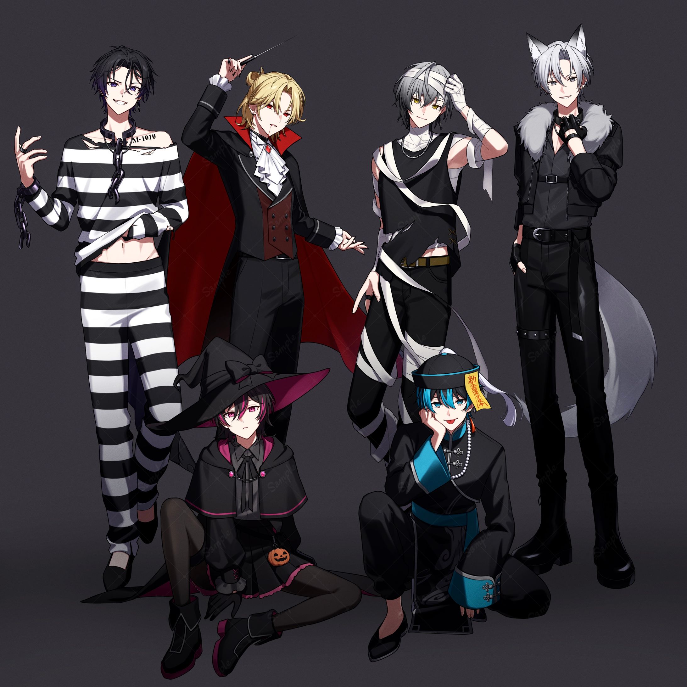 Element Sicks様『Monster』カバー動画イラスト-1