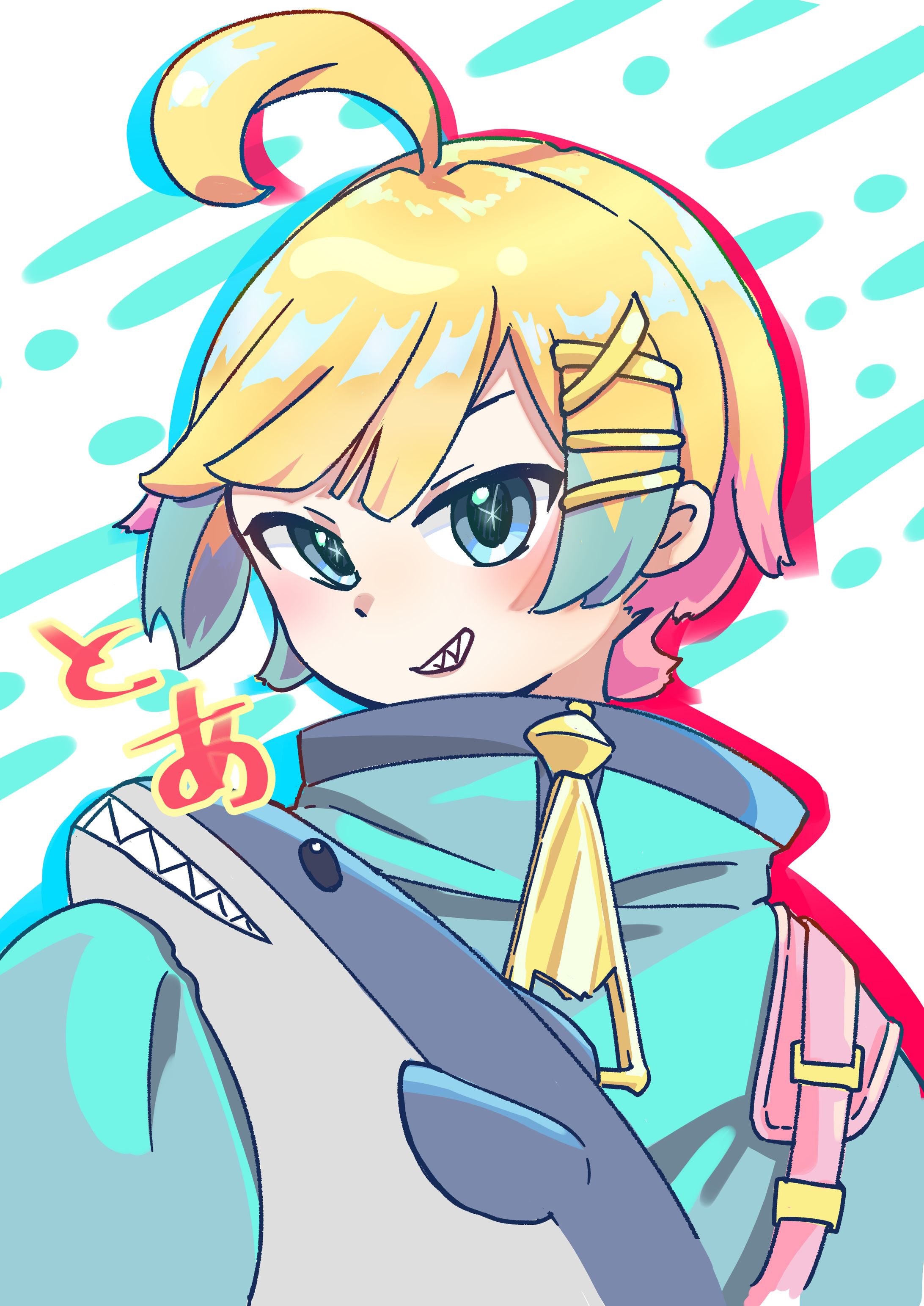 個人Vtuerファンアート　白雲とあ-1
