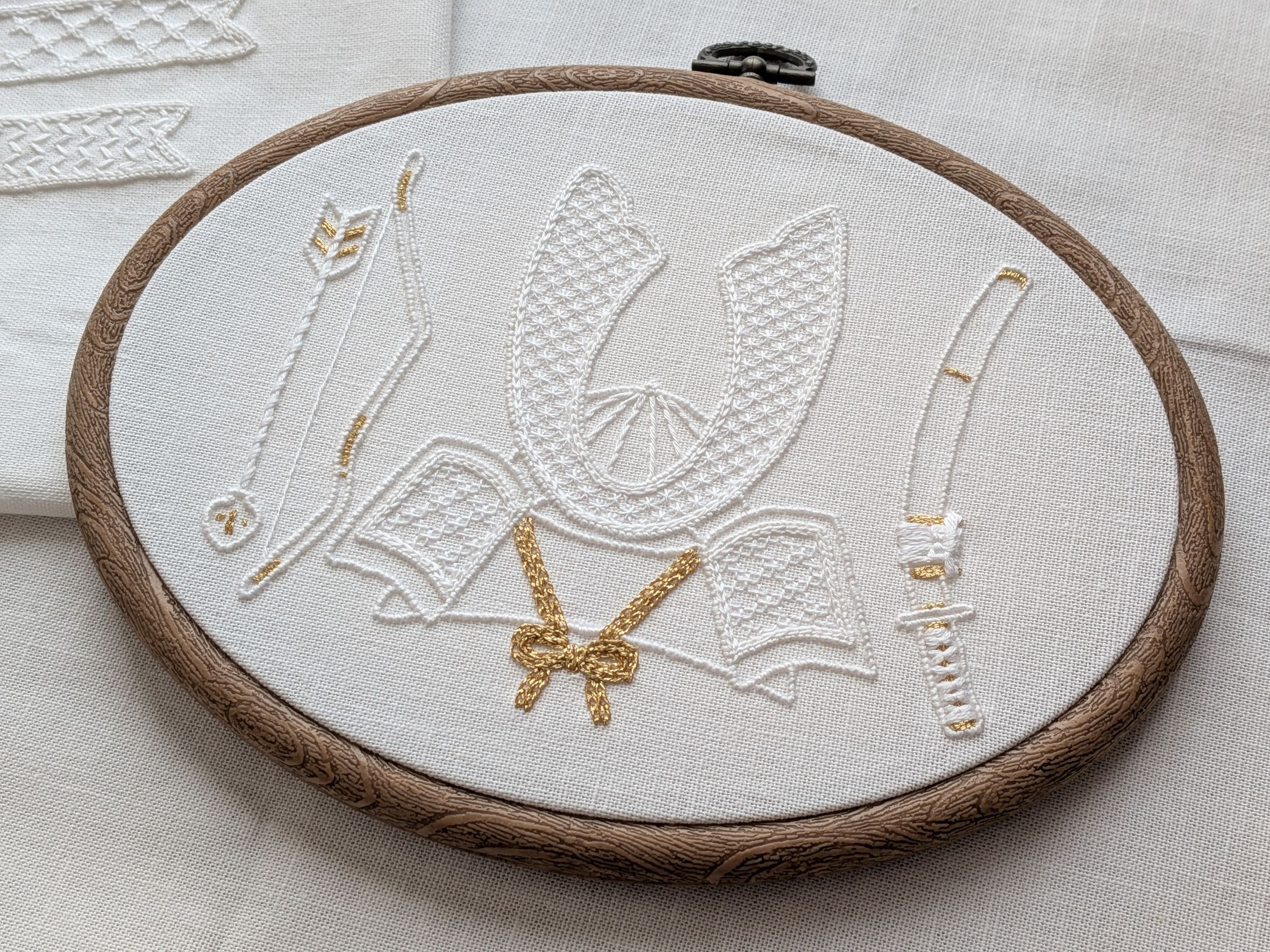 こどもの日の刺繍-1