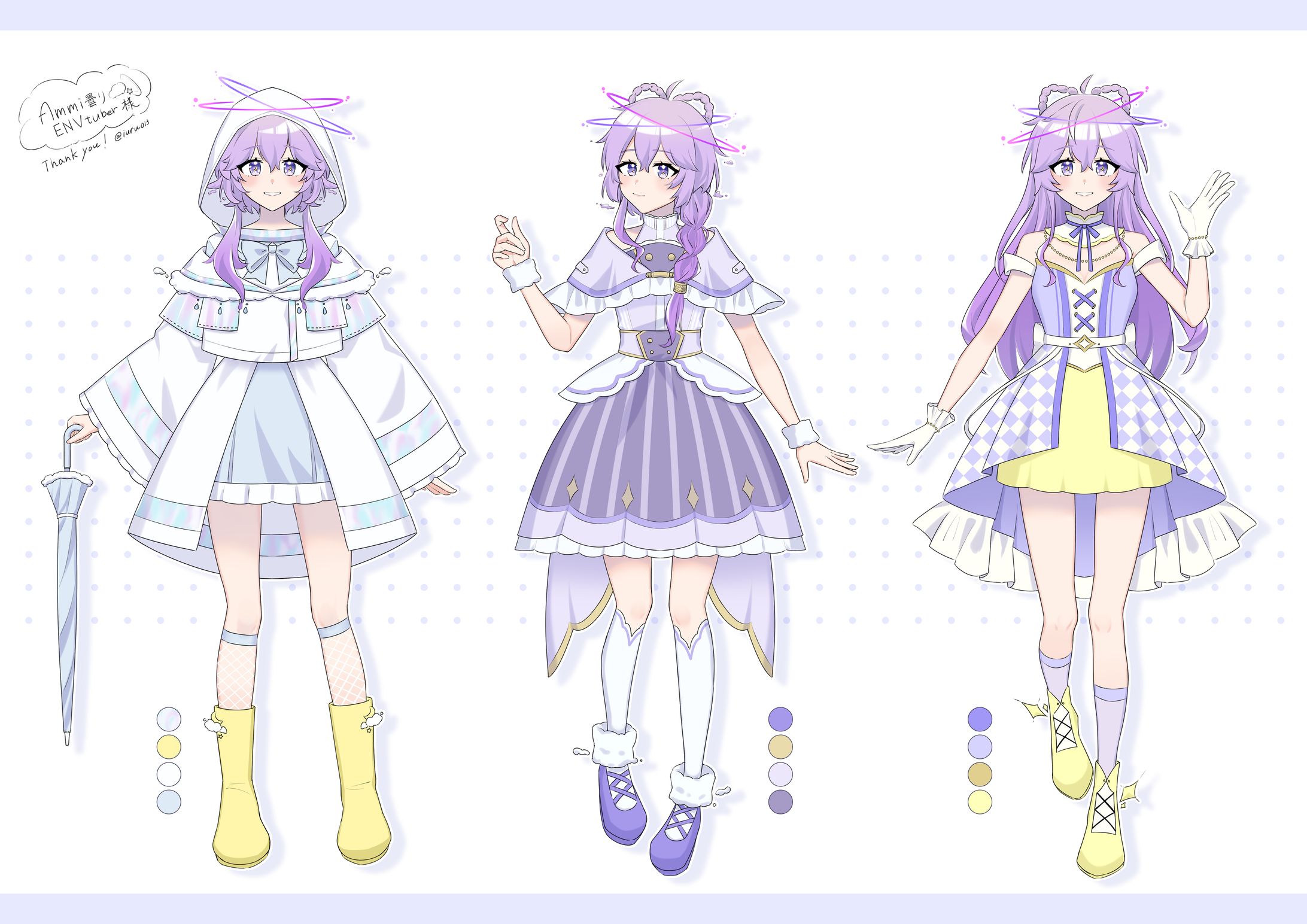 【VTuber衣装デザイン】Ammi様-1