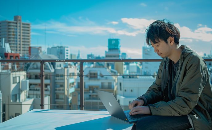 AI画像 #1 クリエイター/屋外