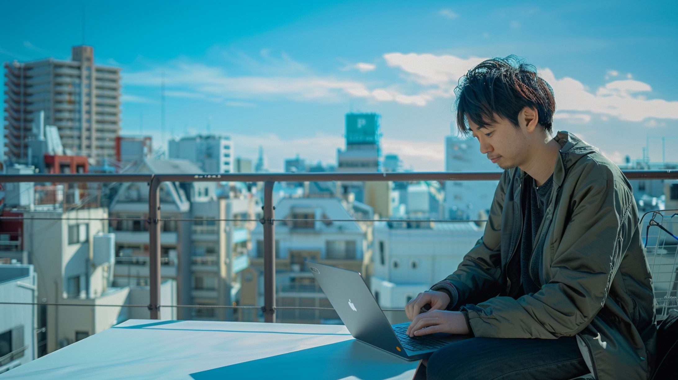 AI画像 #1 クリエイター/屋外-1