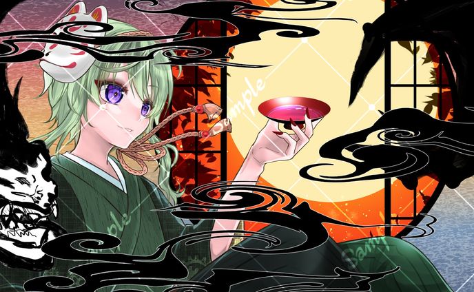 Vtuber如月ふみ様　歌ってみた「鬼ノ宴」
