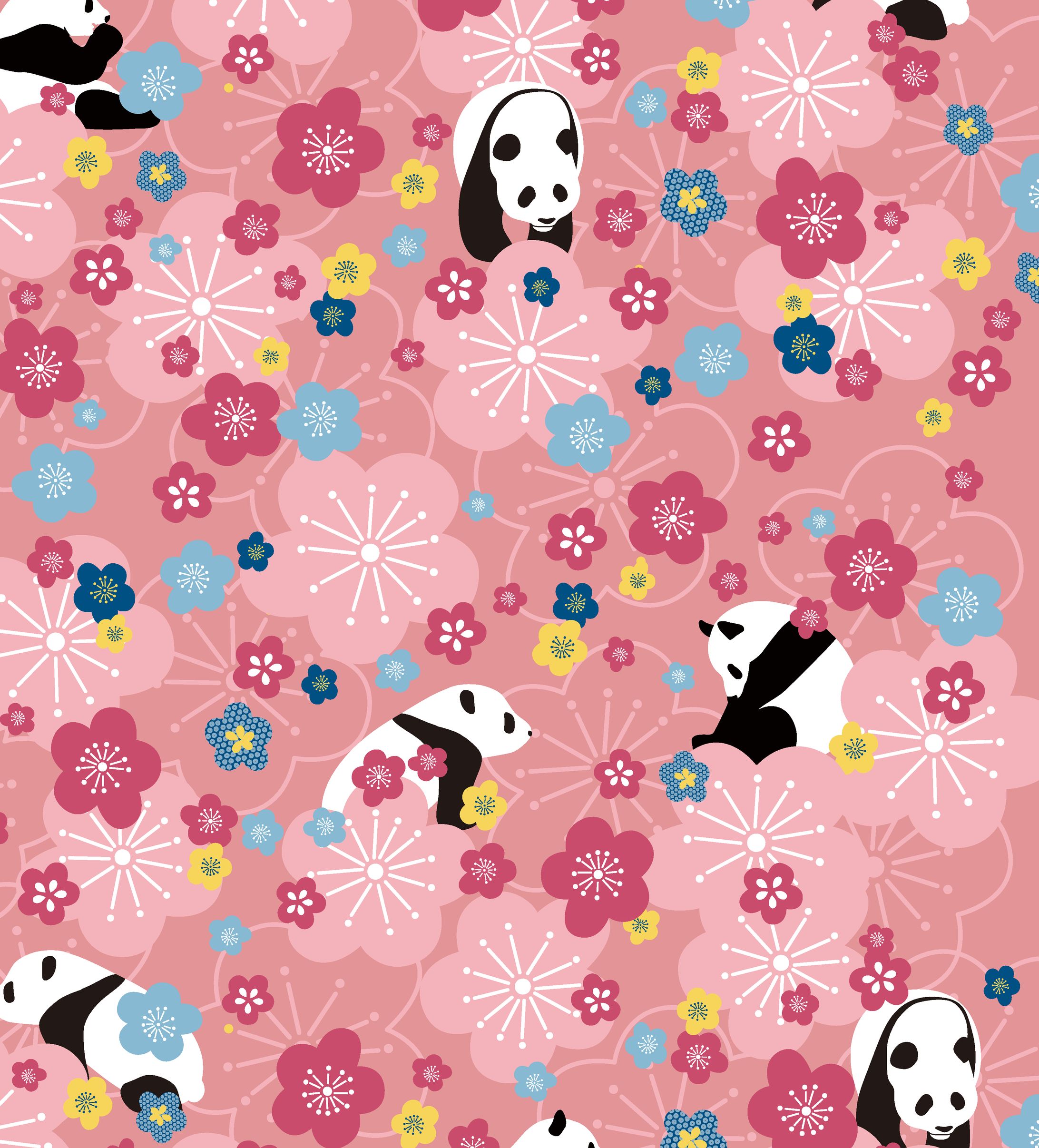 オリジナルパターン　パンダ-1