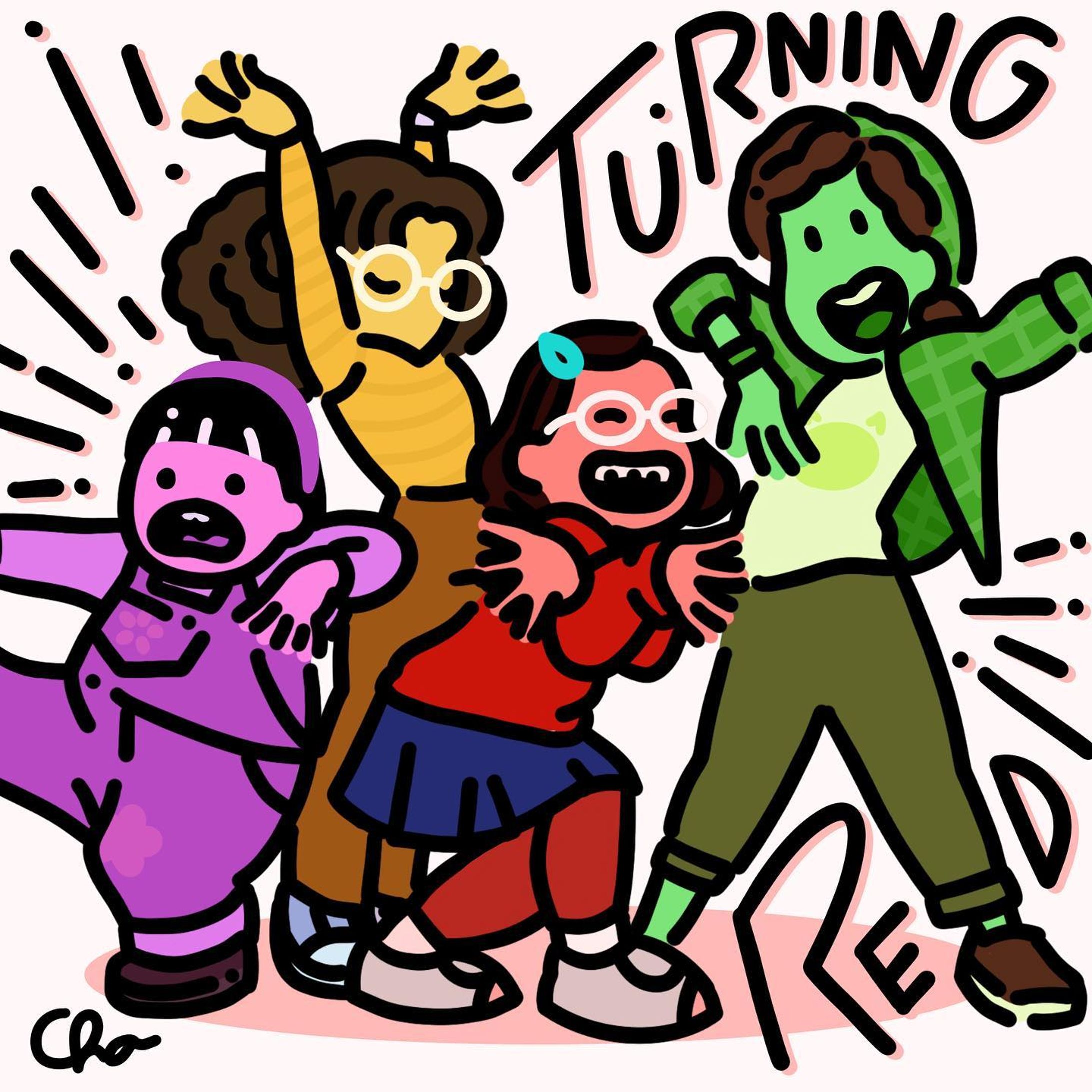 ⛩ 私ときどきレッサーパンダfanart (2)-1