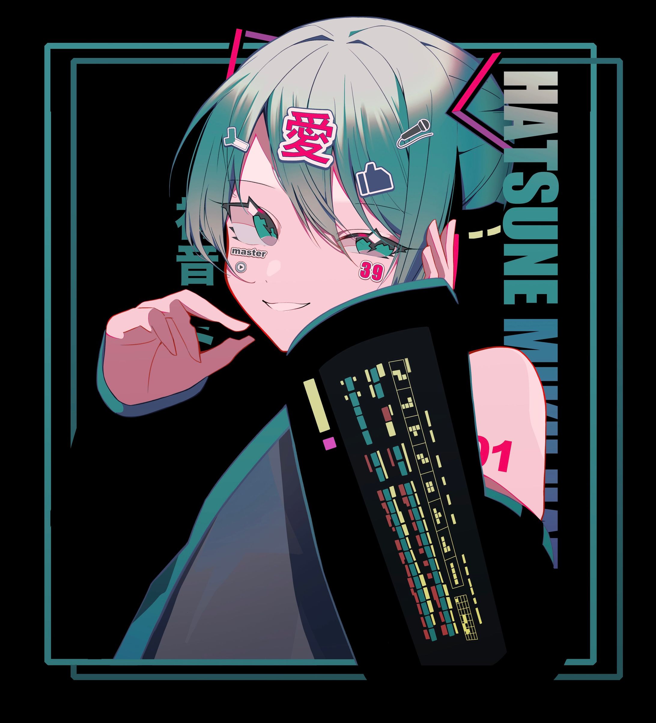 WEGO　SNSアートコンテストfeat.初音ミク　応募作品-1
