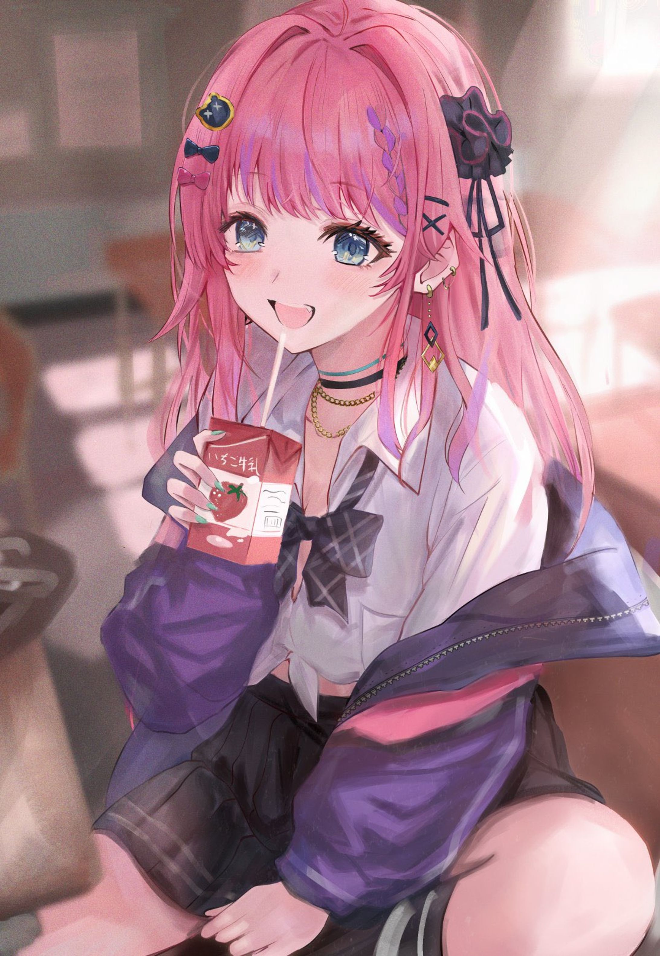 背景付き一枚絵 二次創作-1