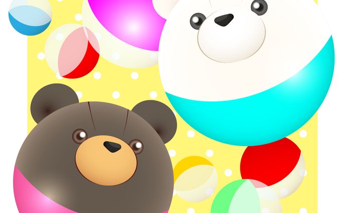 イラスト、カプセルトイ