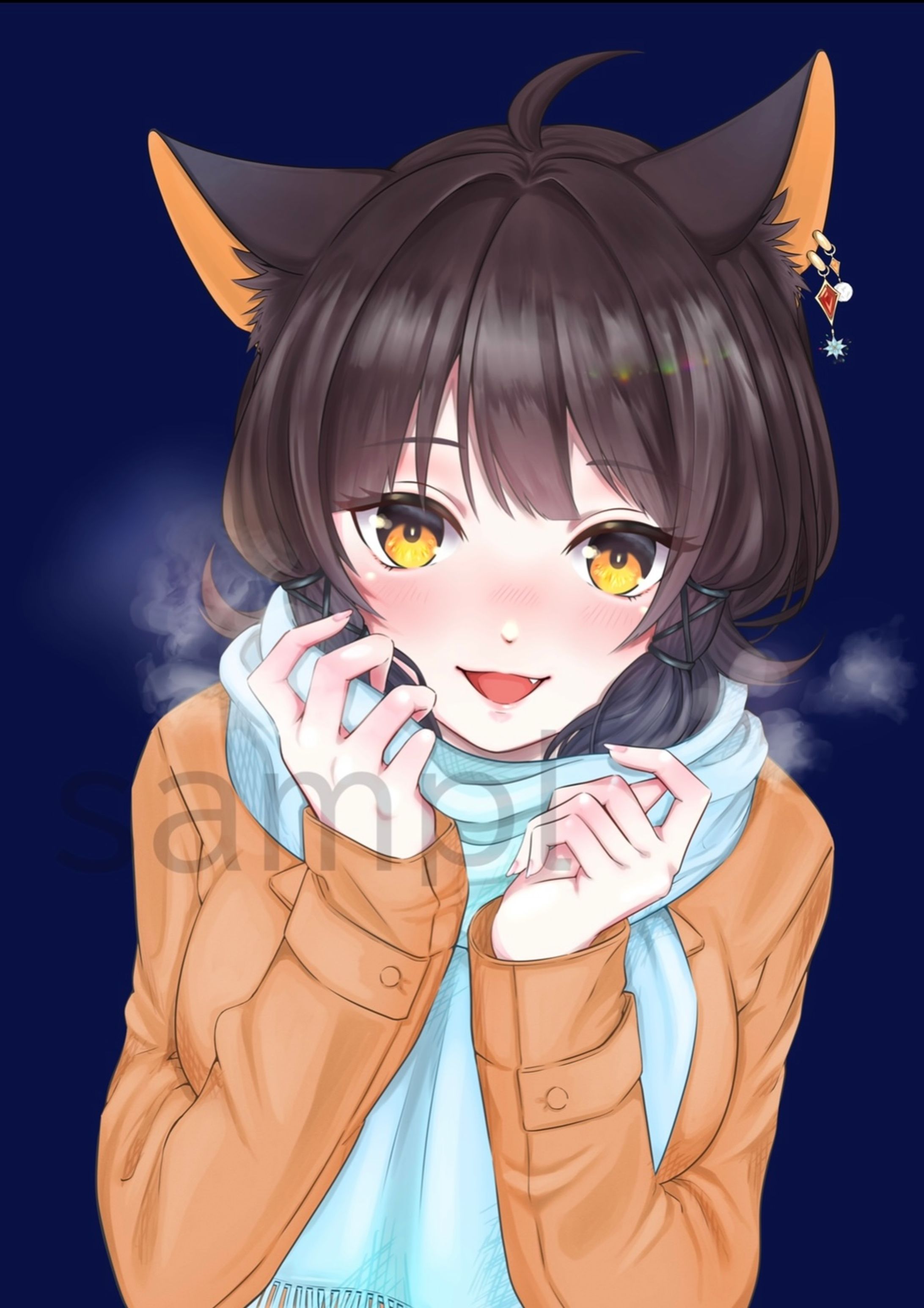 VTuber様グッズ用イラスト-1