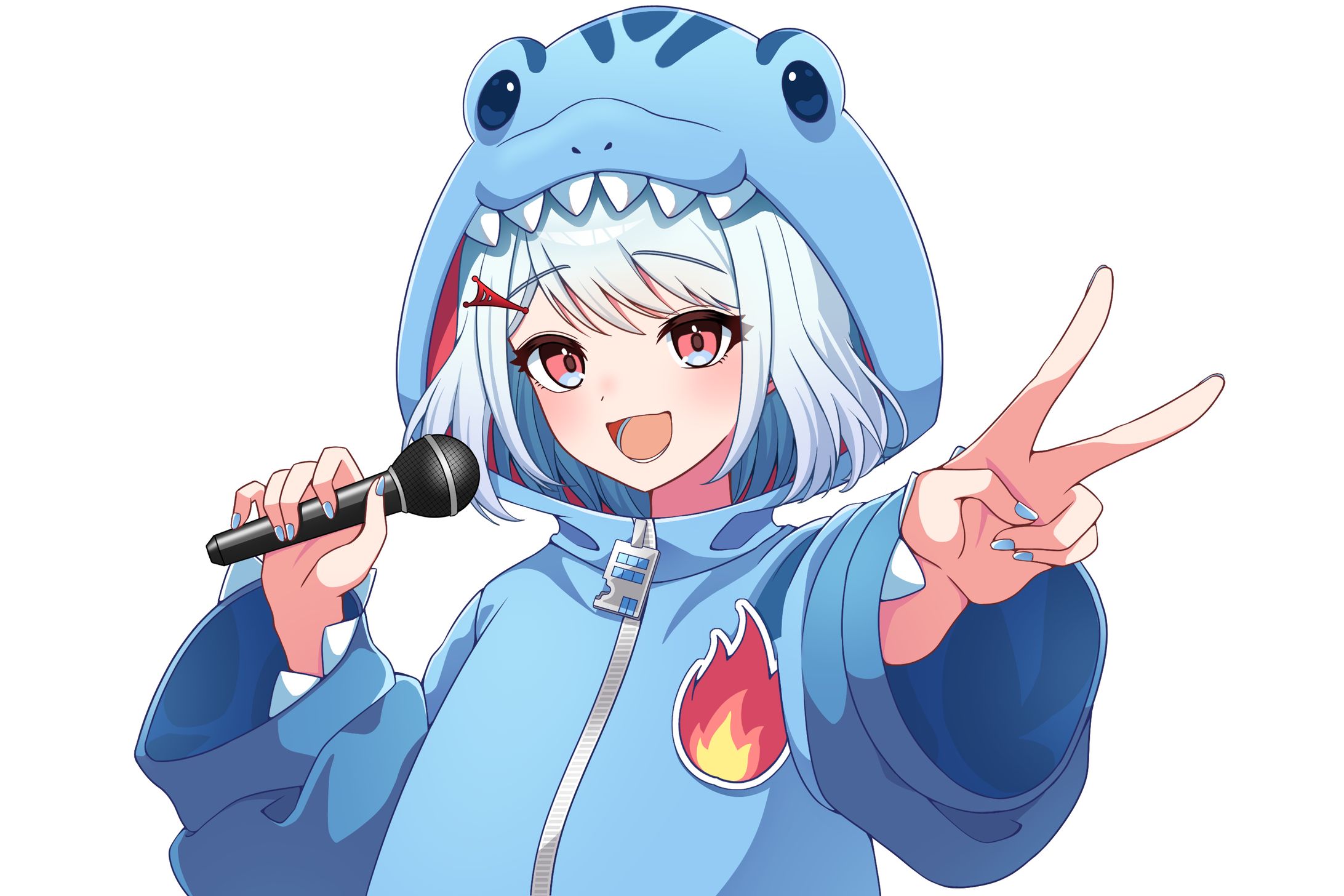 VTuber様　配信用イラスト-1