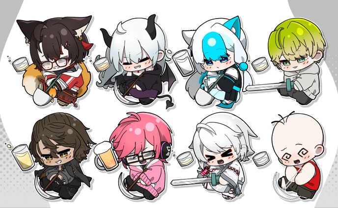 ちゅうない様 ミニキャラ