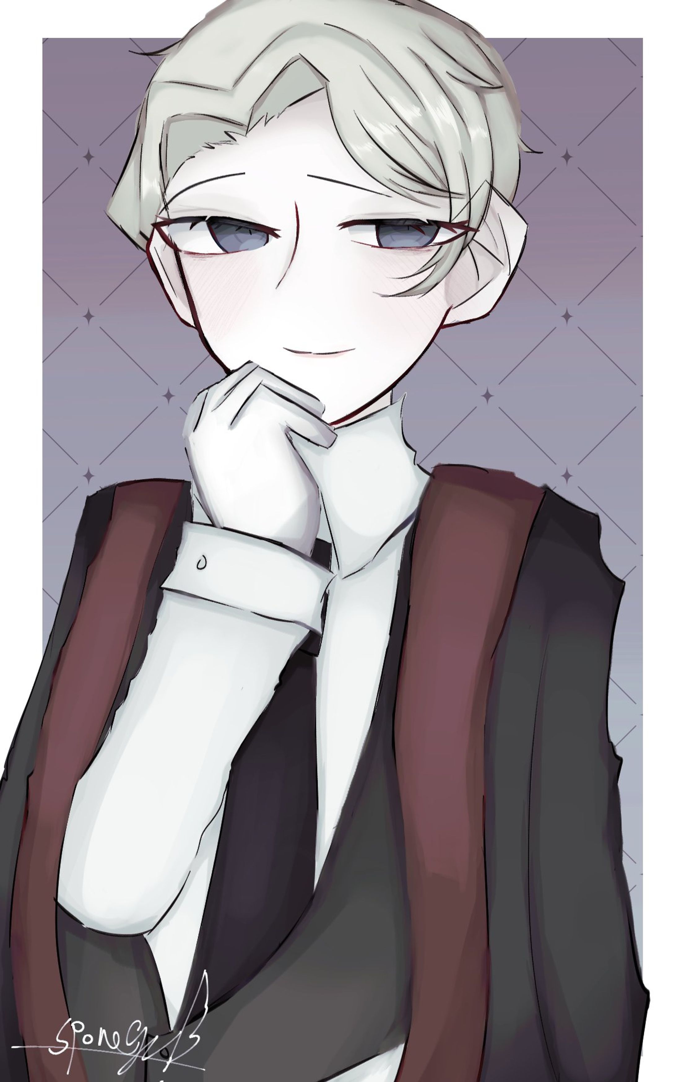 自創作厚塗り風落書き-1