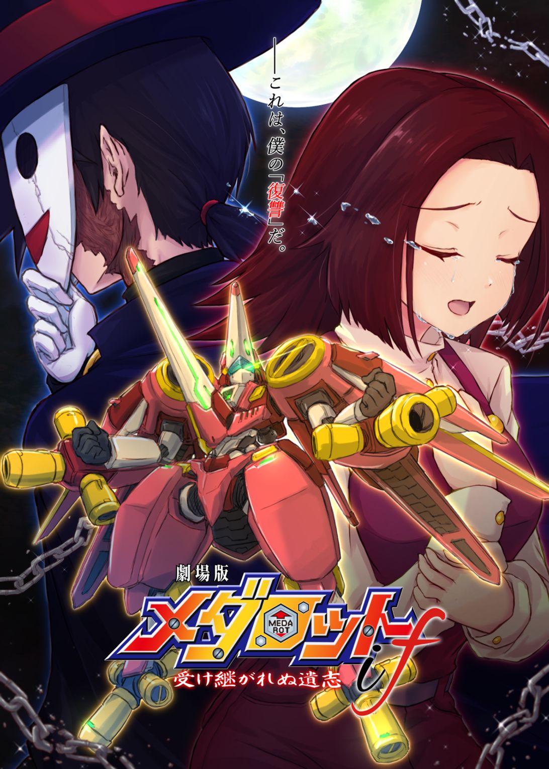 エイプリルフールネタ】劇場版メダロットポスター風