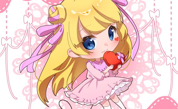 【一枚絵】miuna　2025バレンタイン