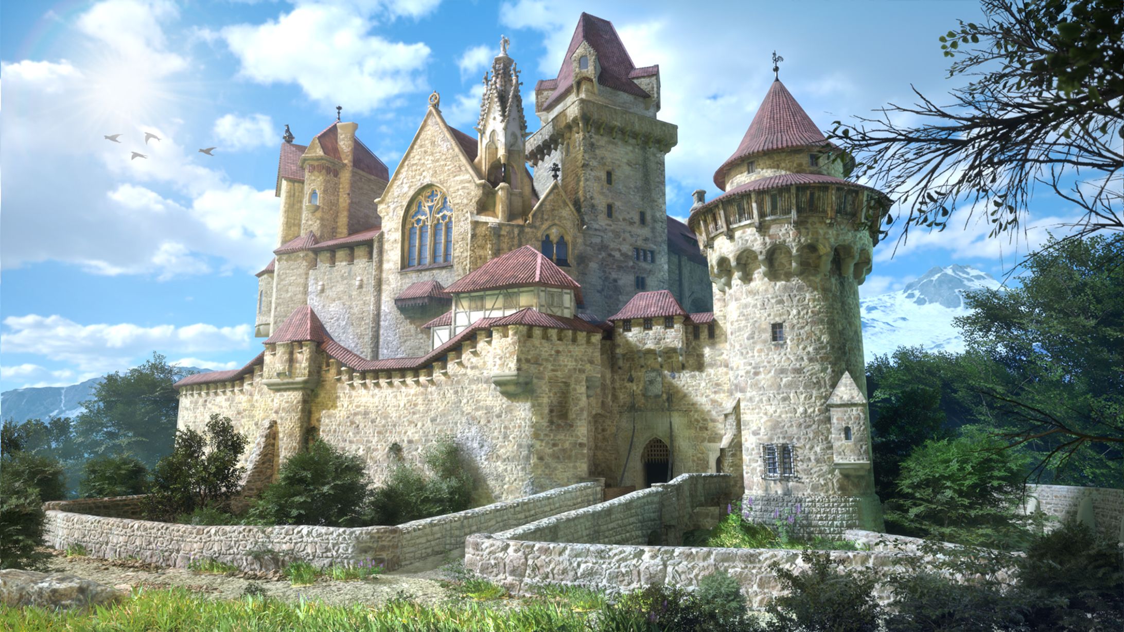 クロイツェンシュタイン城-1