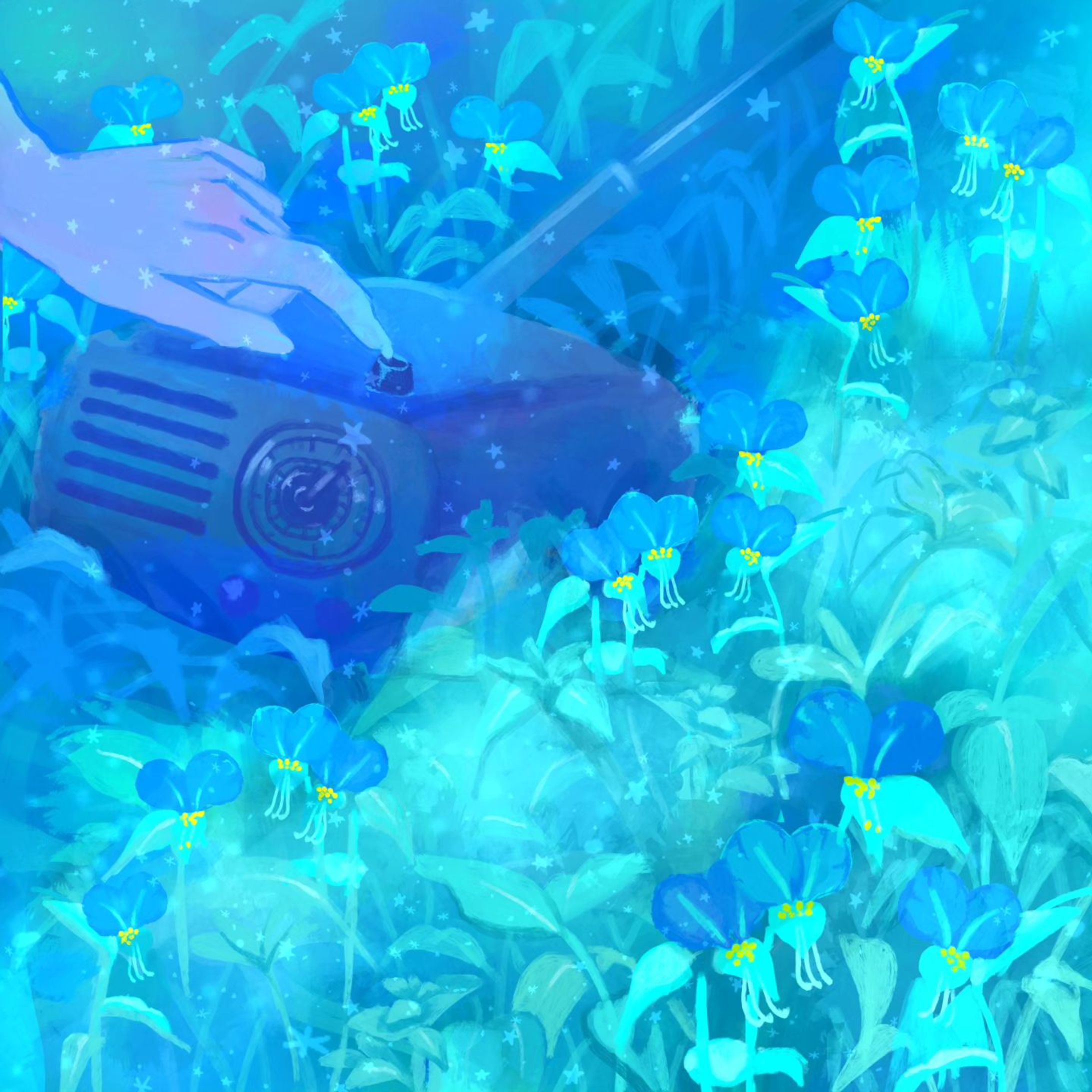 📻

Commelina　" nostalgic relationship,respect "

#illustration  #アート #art #artwork #painting #그림  #イラスト好きと繋がりたい #kawaiiart #イラスト #绘画 #digitalillustration #花のある暮らし #ツユクサ #露草 #雑草 #landscape  #花言葉 #Commelina #Dayflower  #鸭跖草  #꽃마음 #flowerlanguage #風景画 #landscapepainting #풍경  #꽃말 #いらすとぐらむ  #artstagram-1