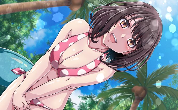夏は海だね