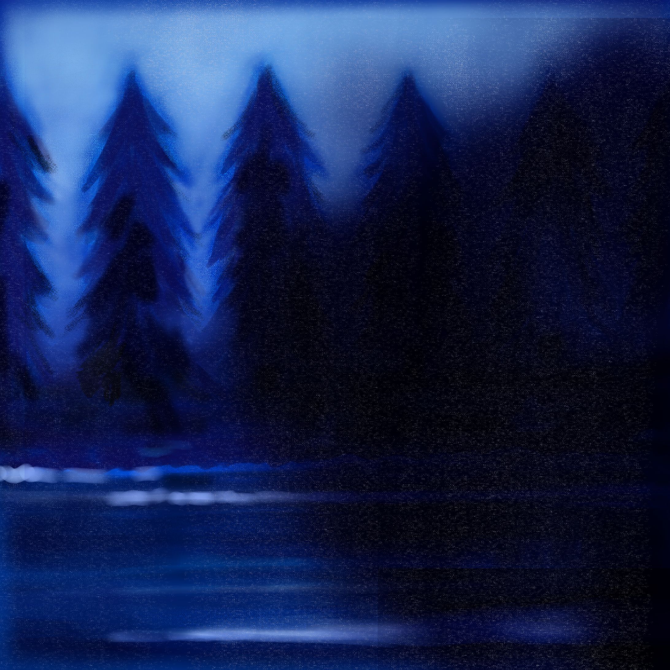 湖のほとり-1