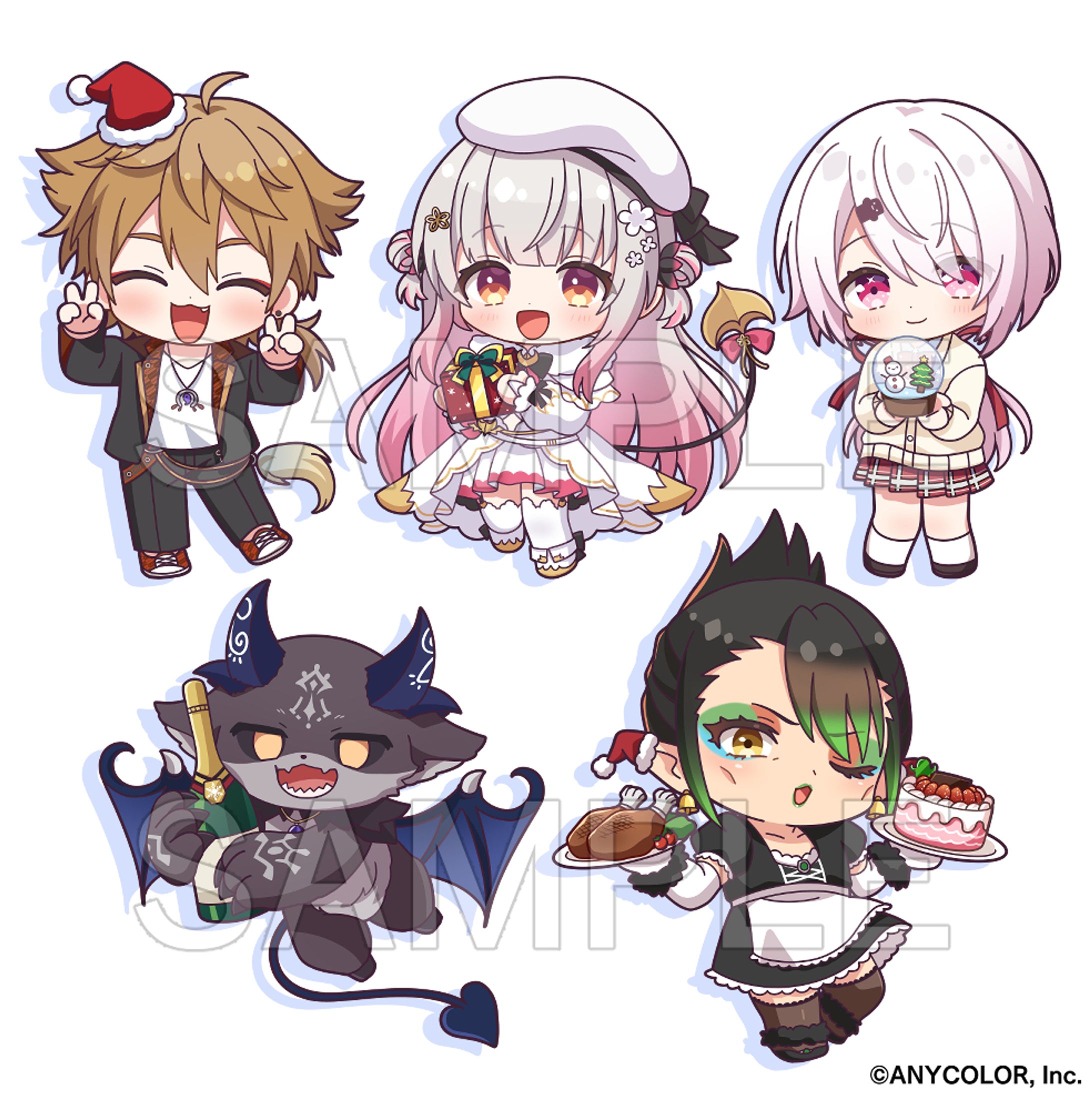 【にじさんじ 】#クレアの３Dクリスマスライブ_ゲストミニキャラ-1