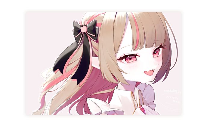 ファンアート/魔界ノりりむ様※FA採用