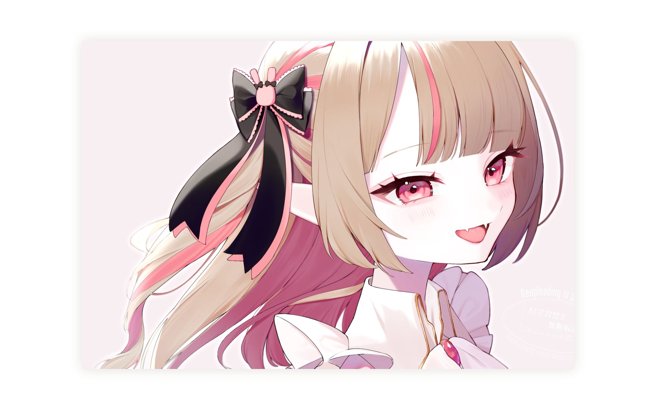 ファンアート/魔界ノりりむ様※FA採用-1