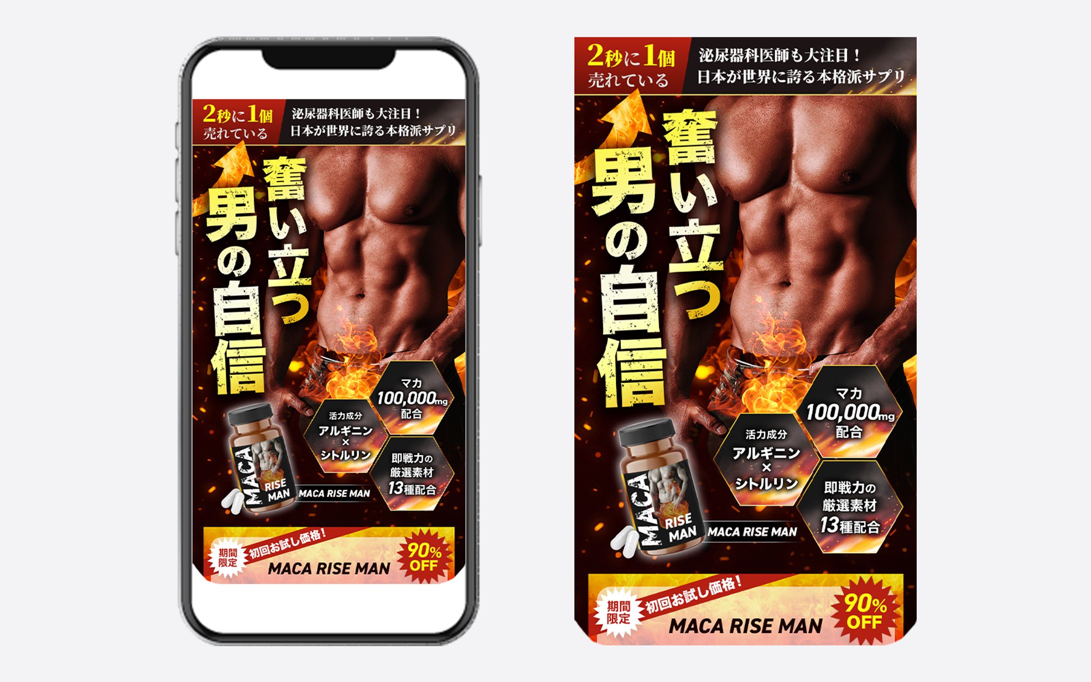 男性向け活力系サプリ　FV-1
