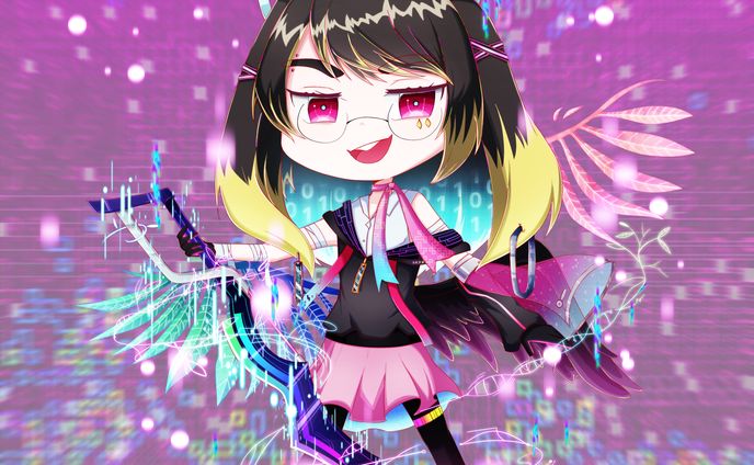 ロゴデザイナー、擬人化