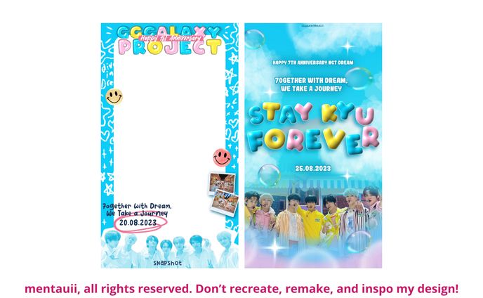 INSTAGRAM STORY FRAME AND POSTER