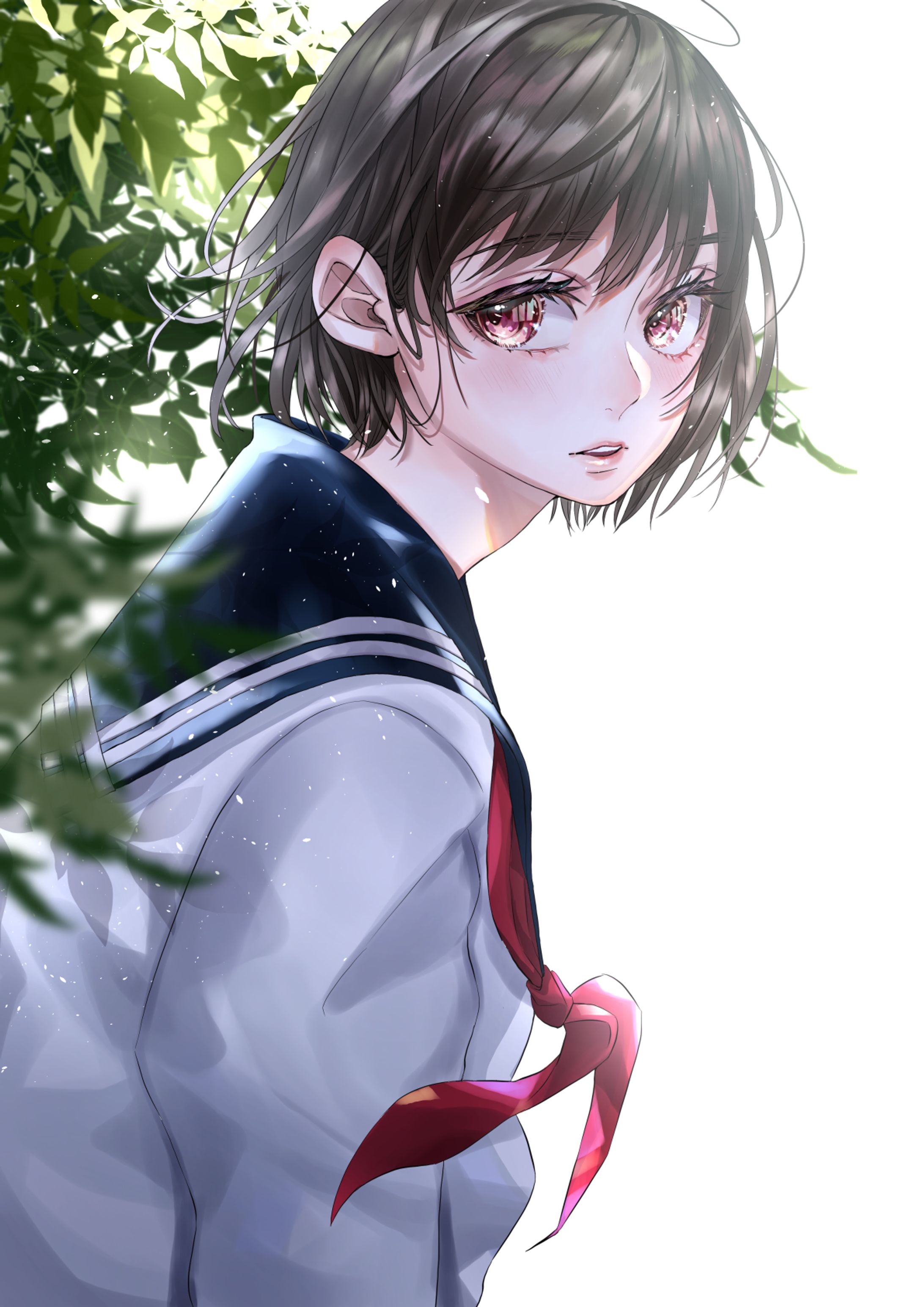 セーラー服の女の子-1