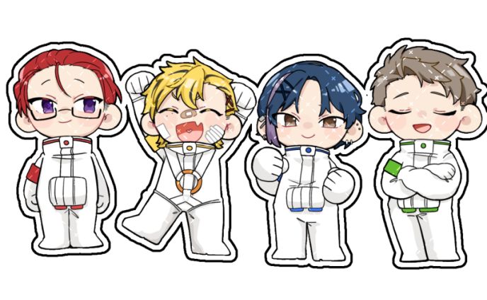 OC　グッズ用SD全身イラスト