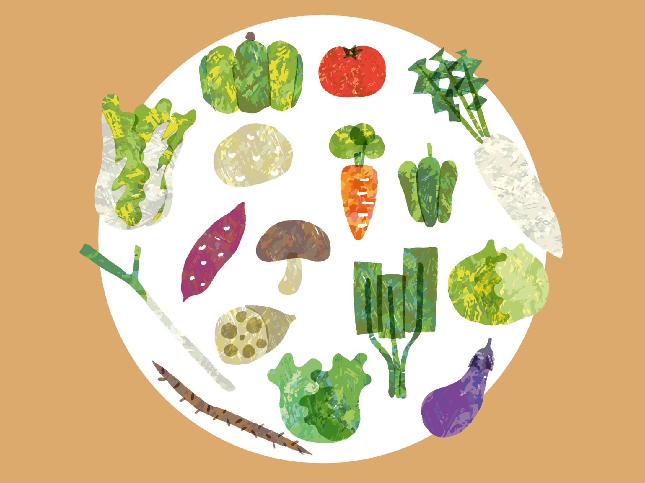 野菜イラストセット-1