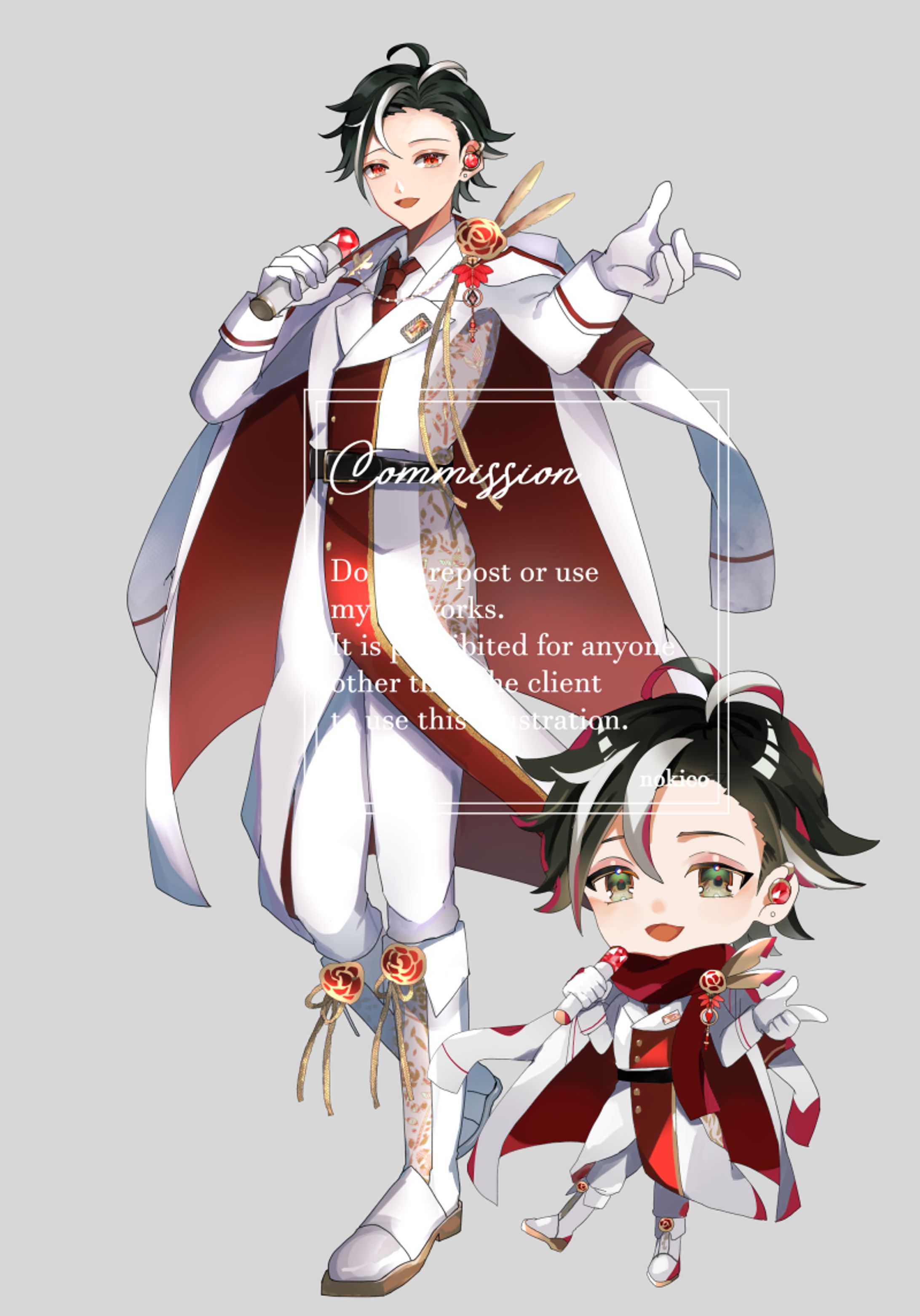 IRIAMライバー　立ち絵+ミニキャラ制作-1