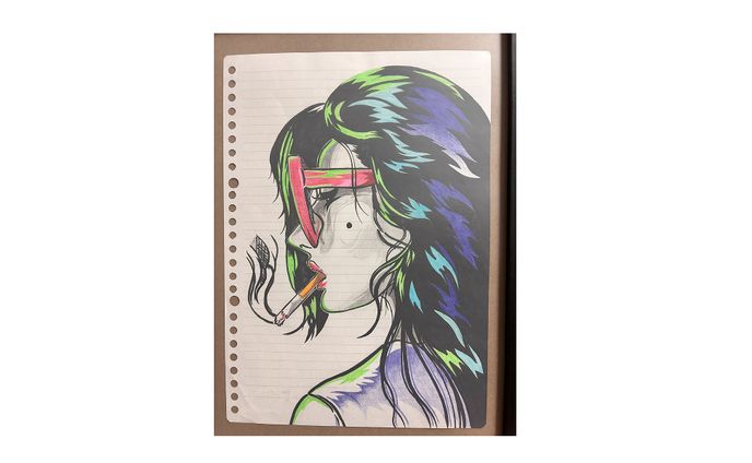 イラスト ( レディー）