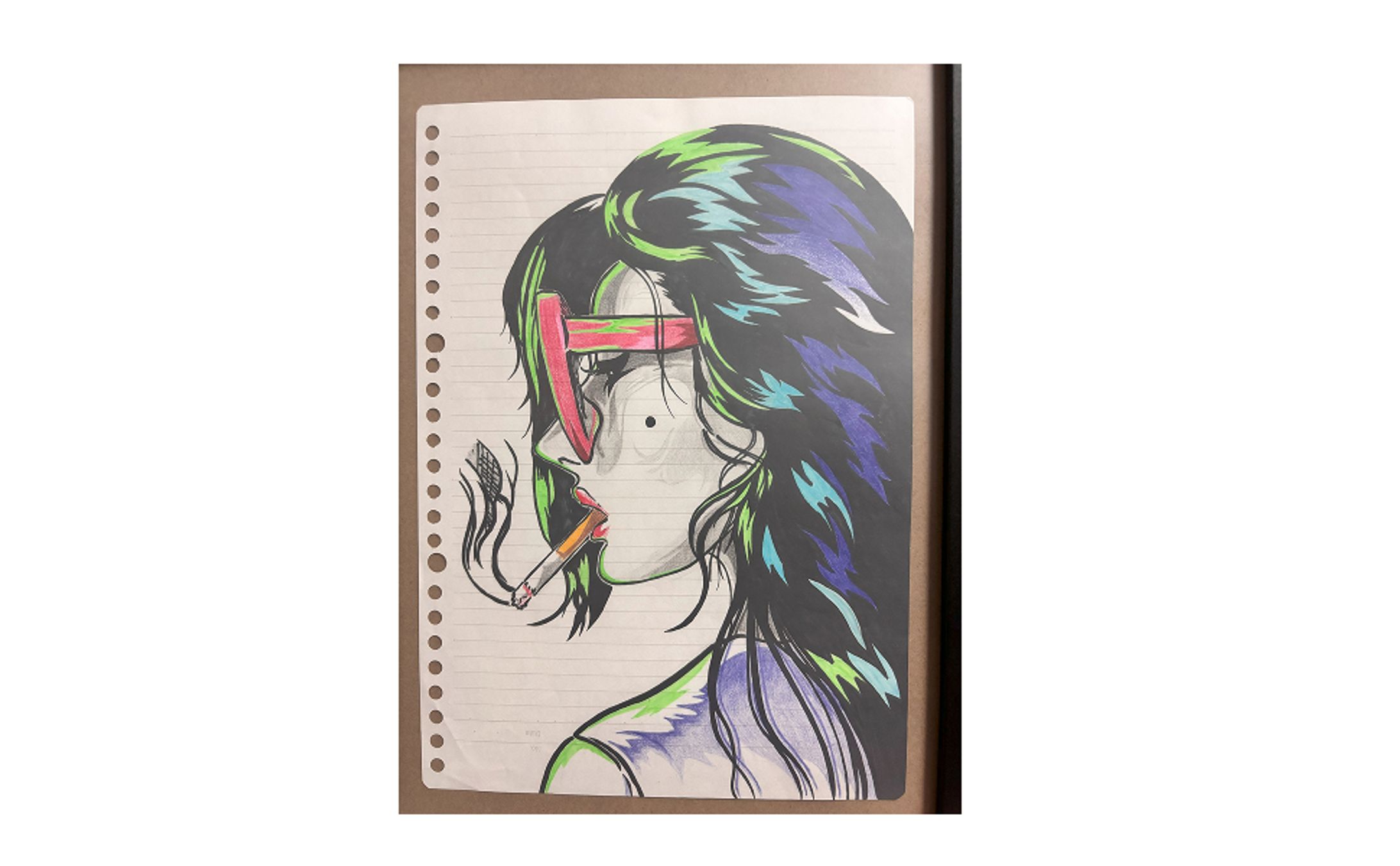 イラスト ( レディー）-1