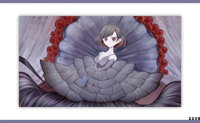 なきそ『ド屑』カバーMVイラスト／夜空だる 様