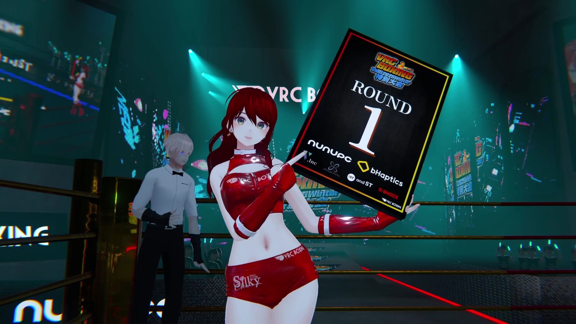 【ランドガール】VRCボクシング Vket2025Winter 特別大会-1