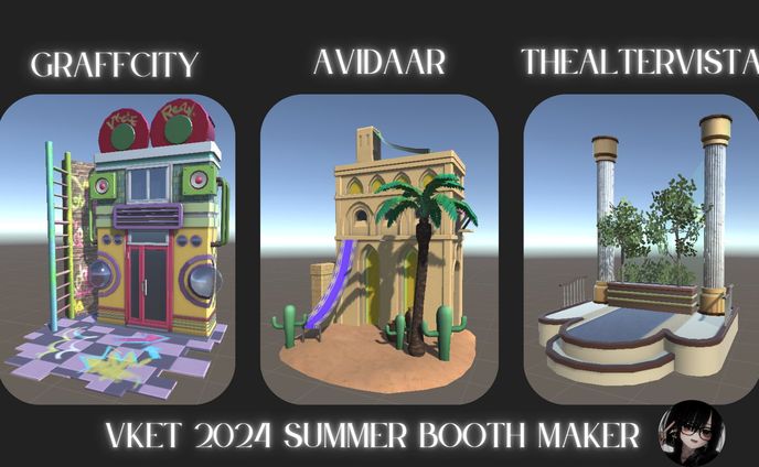 🤍お仕事-Vket 2024 Summer Booth Maker🤍