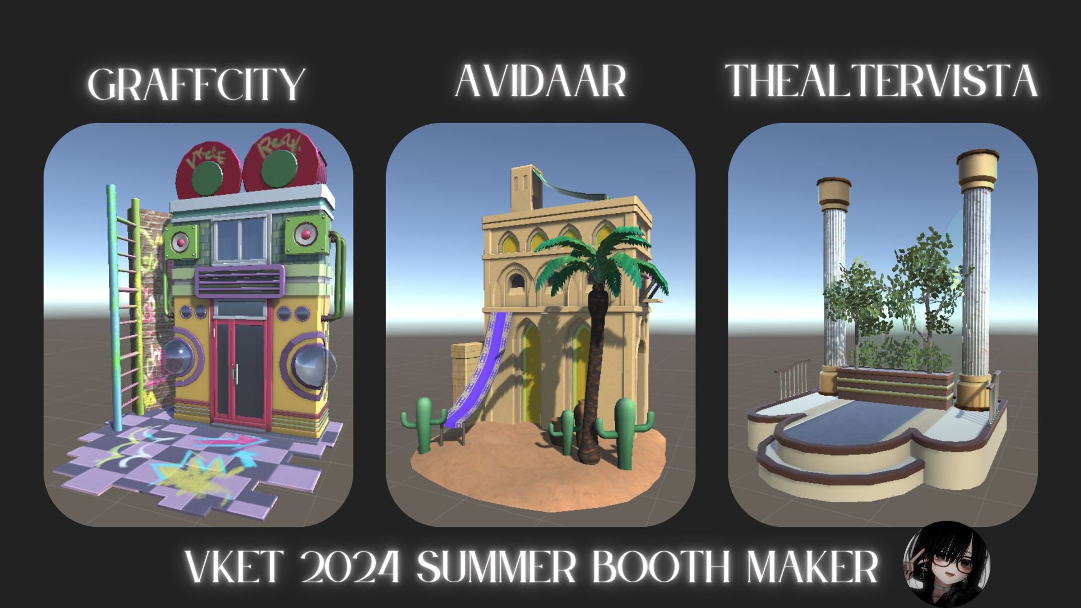 🤍お仕事-Vket 2024 Summer Booth Maker🤍-1