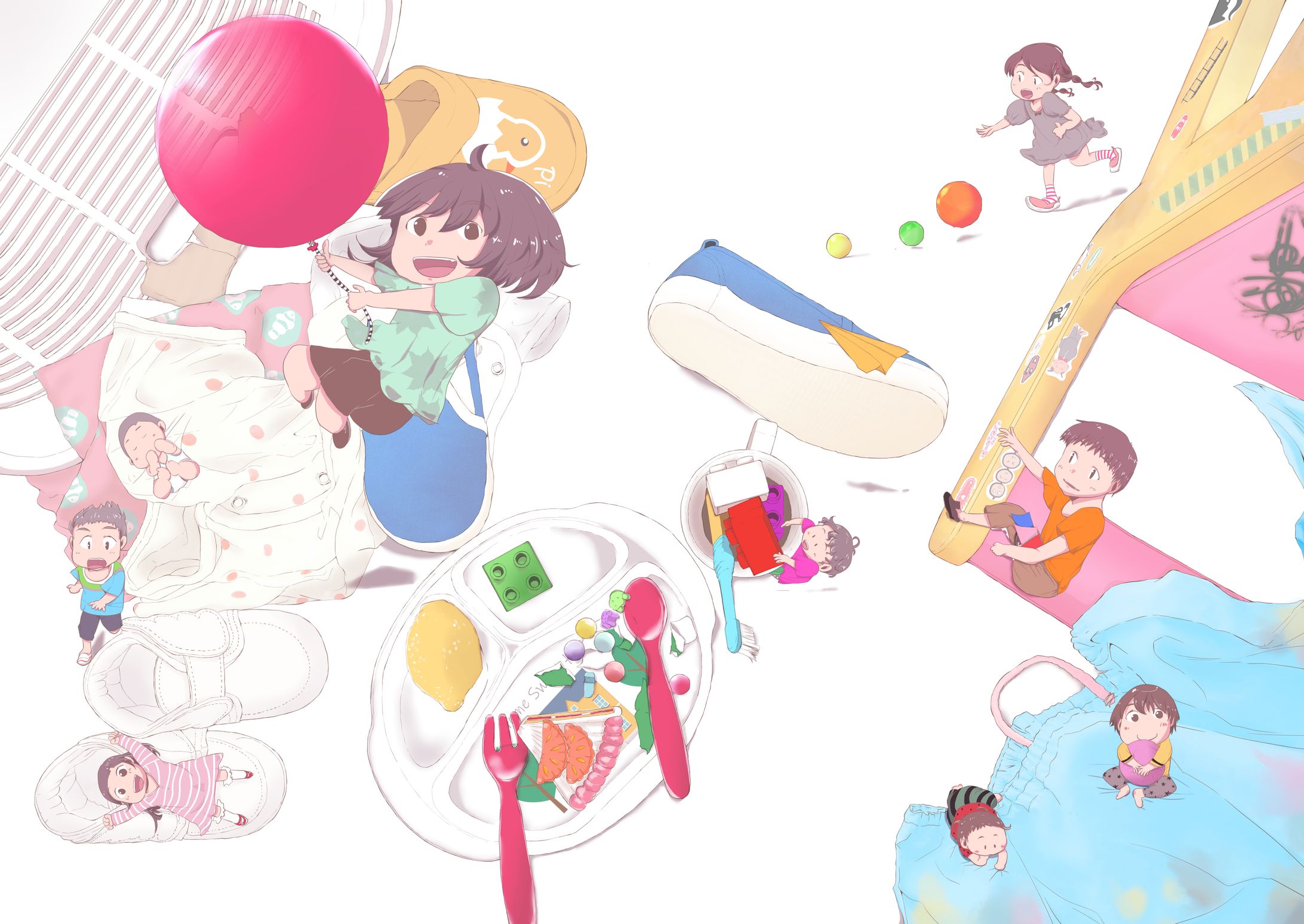 育児アンソロジー1 こどもはかわいい こどもはたいへん表紙絵-1