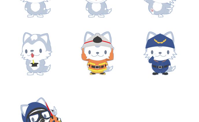 デザイナー・イラストレーター、sdキャラクター