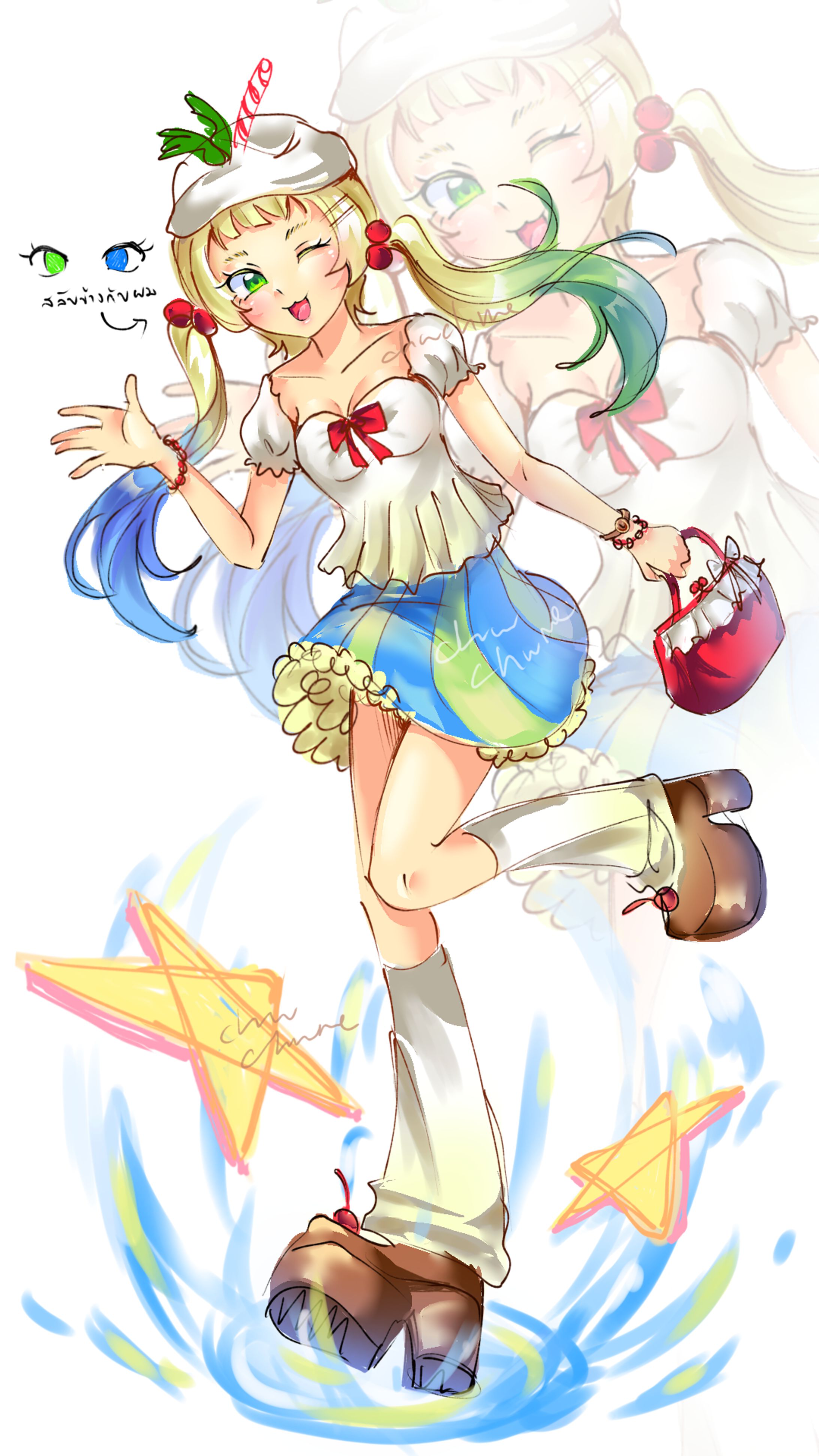 Cream soda character design -1