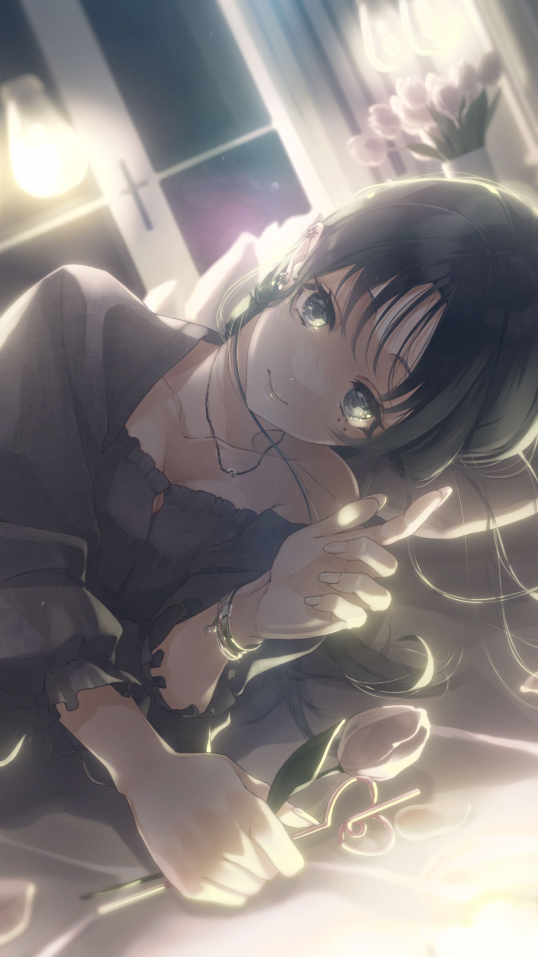 添い寝女の子-1