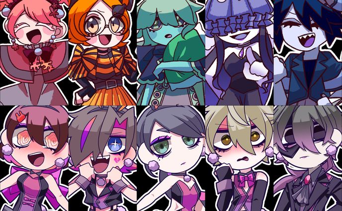 【オリジナル】デフォルメ立ち絵デザイン