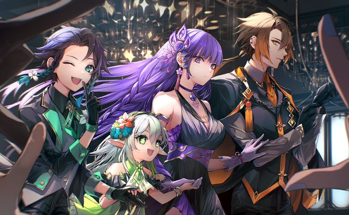 Cerebration!!(pixiv×原神イラストコンテスト受賞作品)