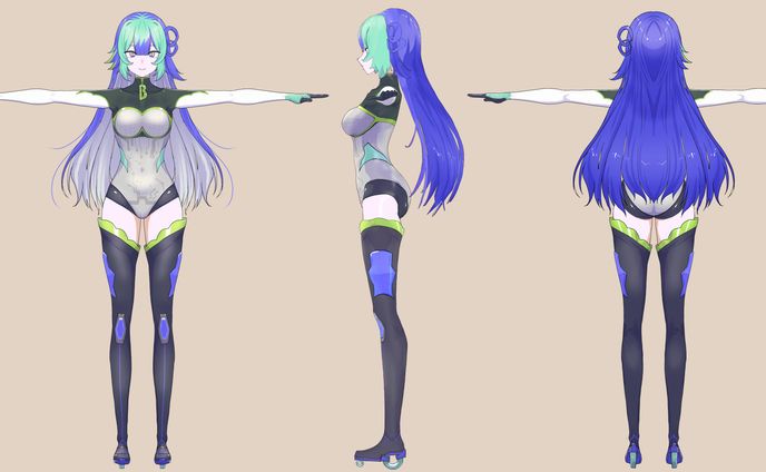 ベータミーナ_３Dモデル